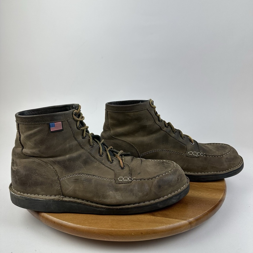 Mens Danner Bull Run GTX Lux 6" Brown Leather Combat Lifestyle Boots Size 12 D